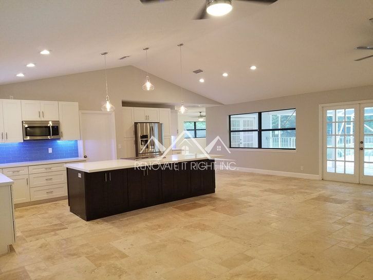 after living room renovation