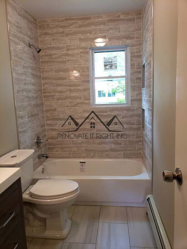 after bathroom remodeling