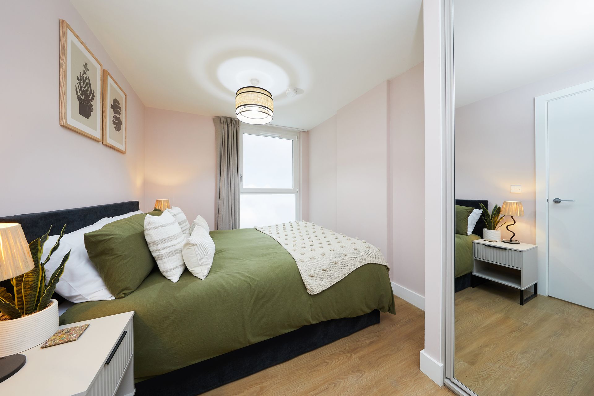 Bedroom at Stafford Yard Bristol.