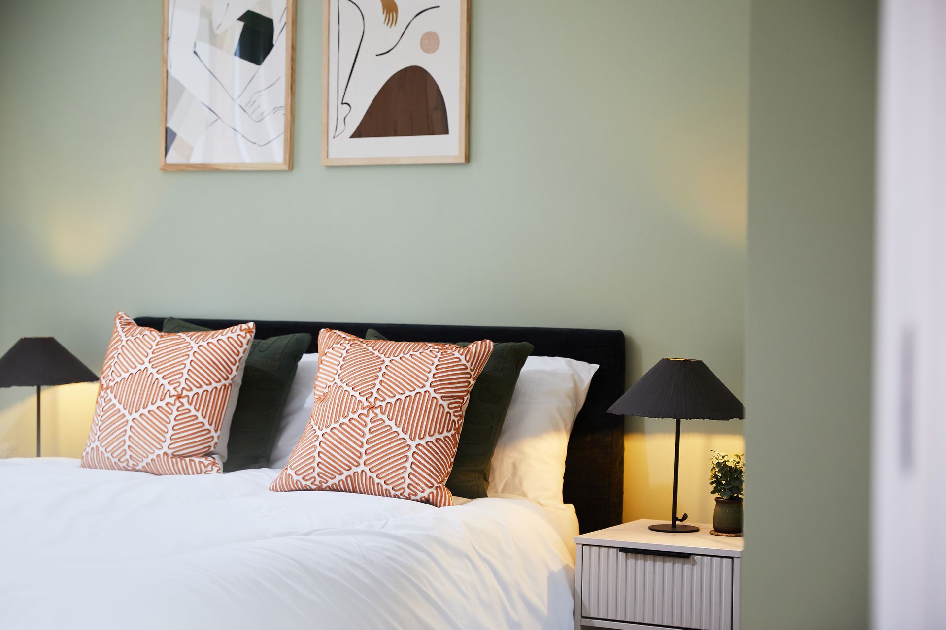 Bedroom at Stafford Yard Bristol.