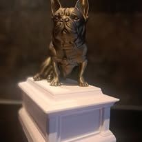 bronzen beeld
