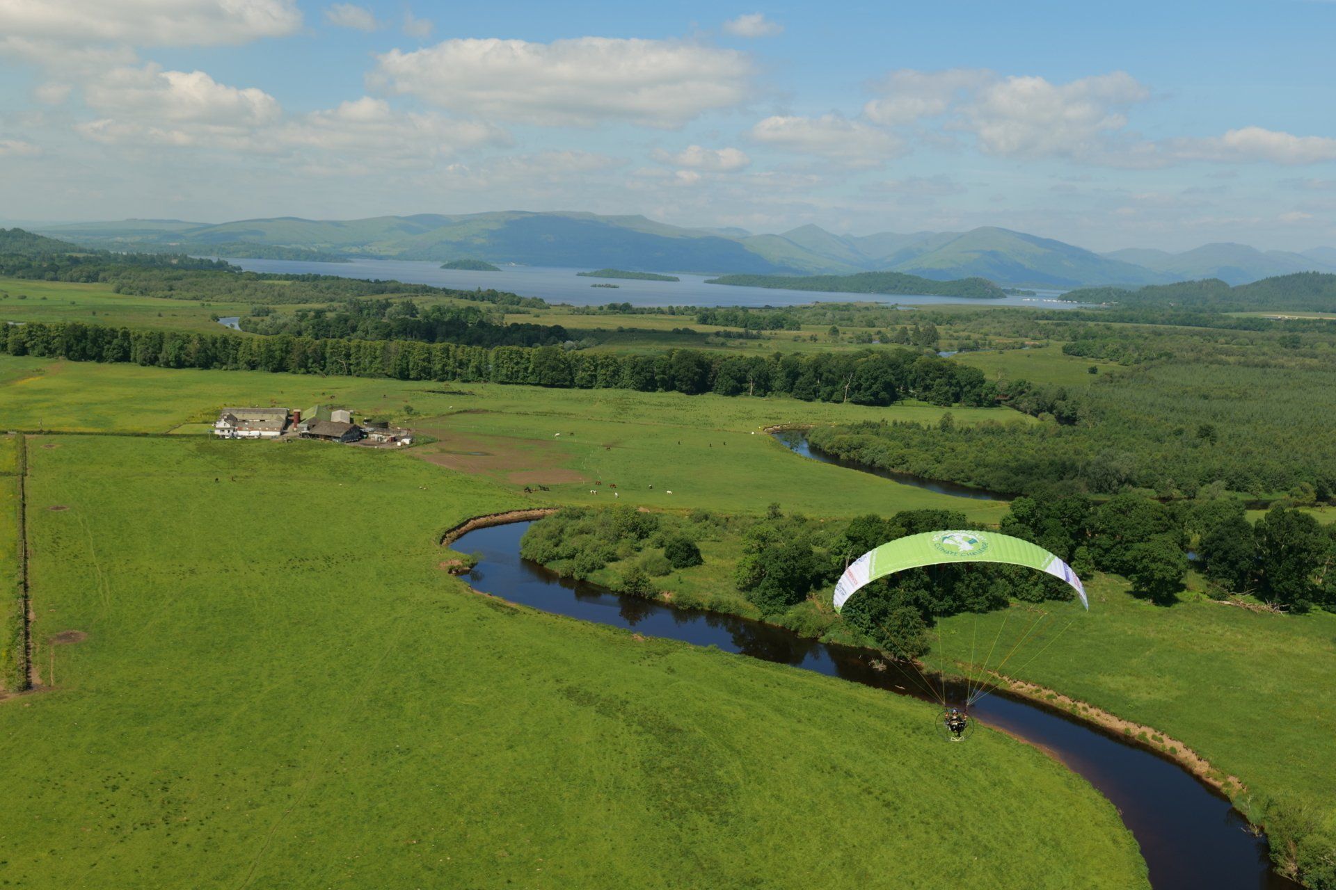Flying Through the Lake District!