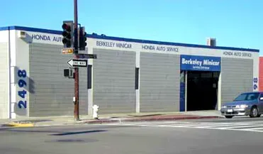 The main gate of our auto repair shop | Berkeley Minicar