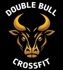 Double Bull CrossFit logo: golden bull head on a black background. "Double Bull" above, "CrossFit" below, in white.