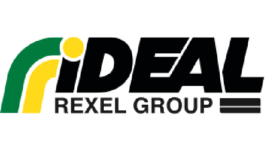 It is a logo for a company called ideal rexel group.