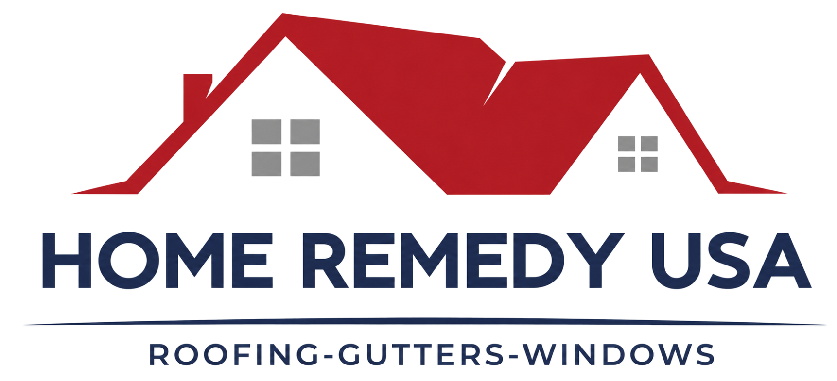 Home Remedy USA Roofing, Gutters & Windows Logo