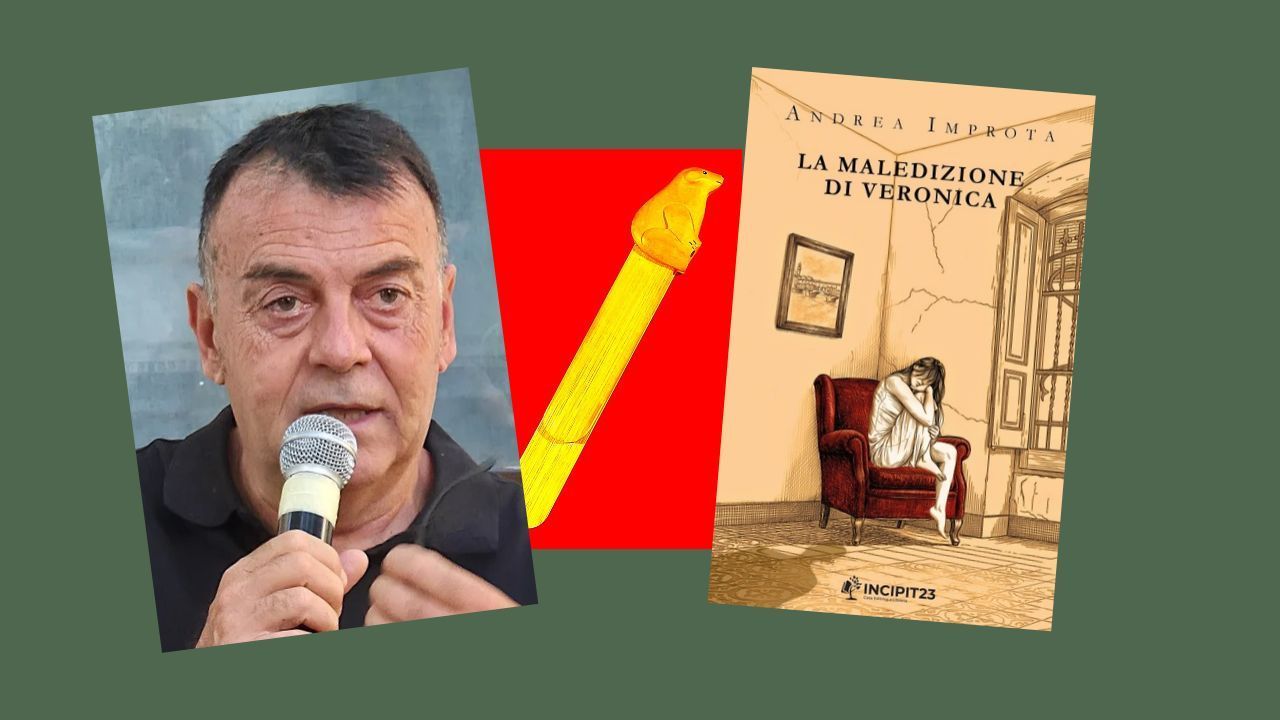 foto andrea improta cover libro e segnalibro orso