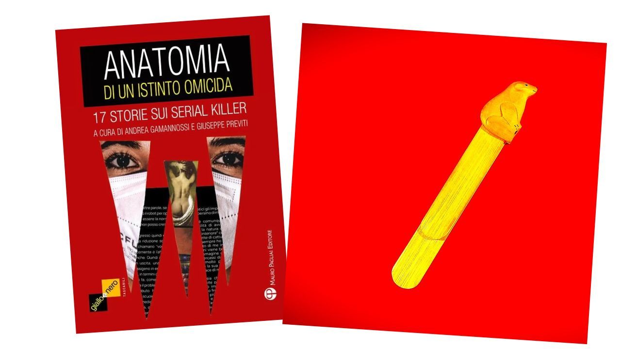 cover anatomia di un istinto omicida e segnalibro dell’orso