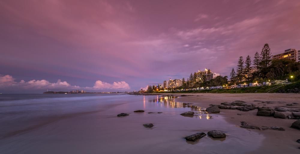 Sundown at the Coast — Gordon's Air Conditioning & Refrigeration Services in Mooloolaba, QLD