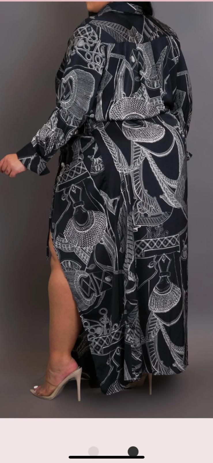 made for me maxi dress- black