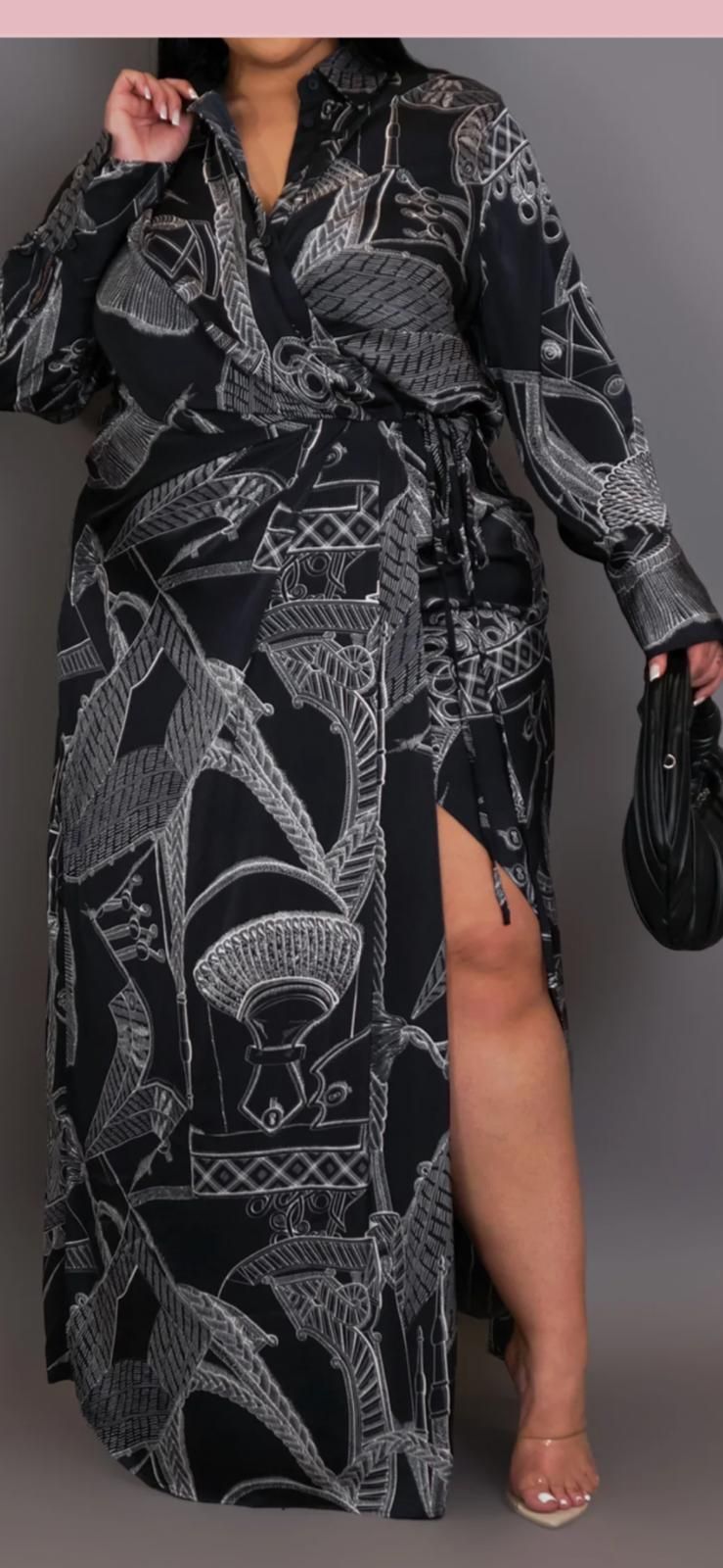 made for me maxi dress- black