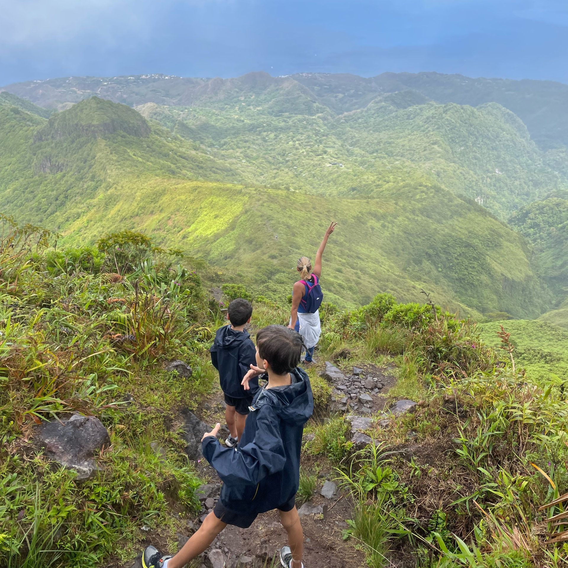 RANDONNEE EN MARTINIQUE - VUE 2