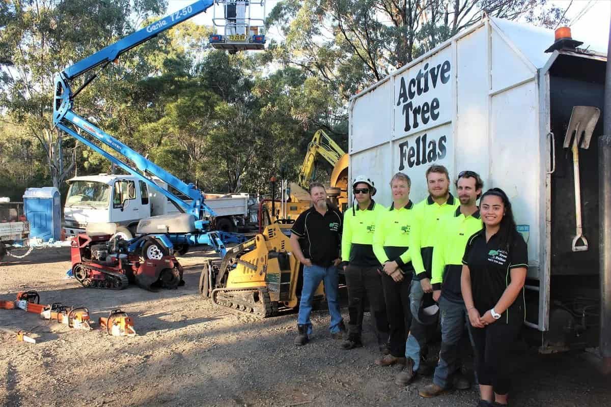 Business White Truck — Active Tree Fellas in River Heads, QLD