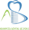 Advanced Dental Designs logo with blue tooth, green arc, and white spine-like center