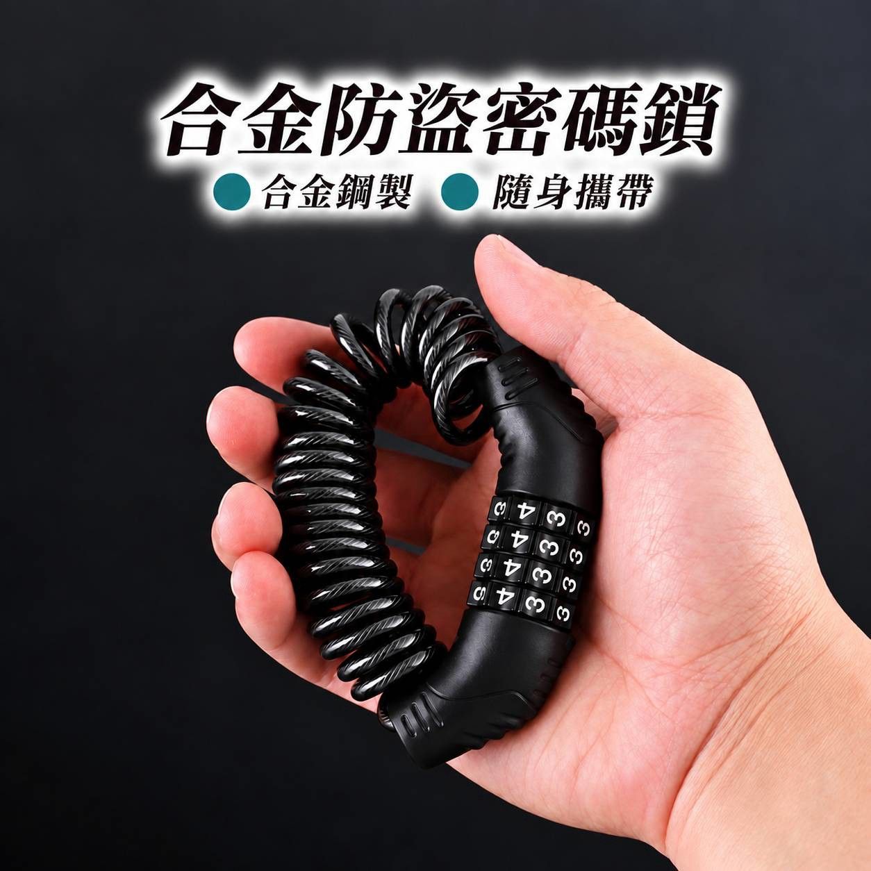 合金彈簧防盜鎖