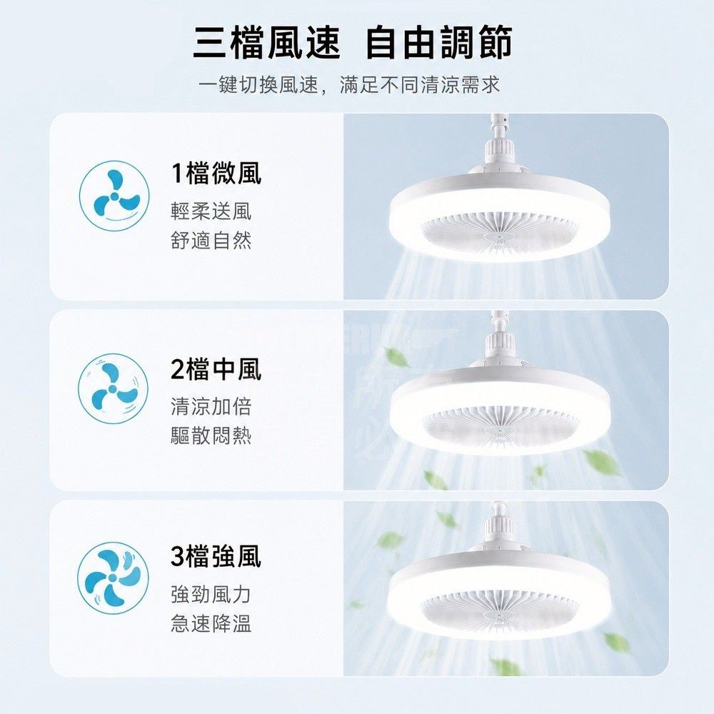 智能遙控照明風扇