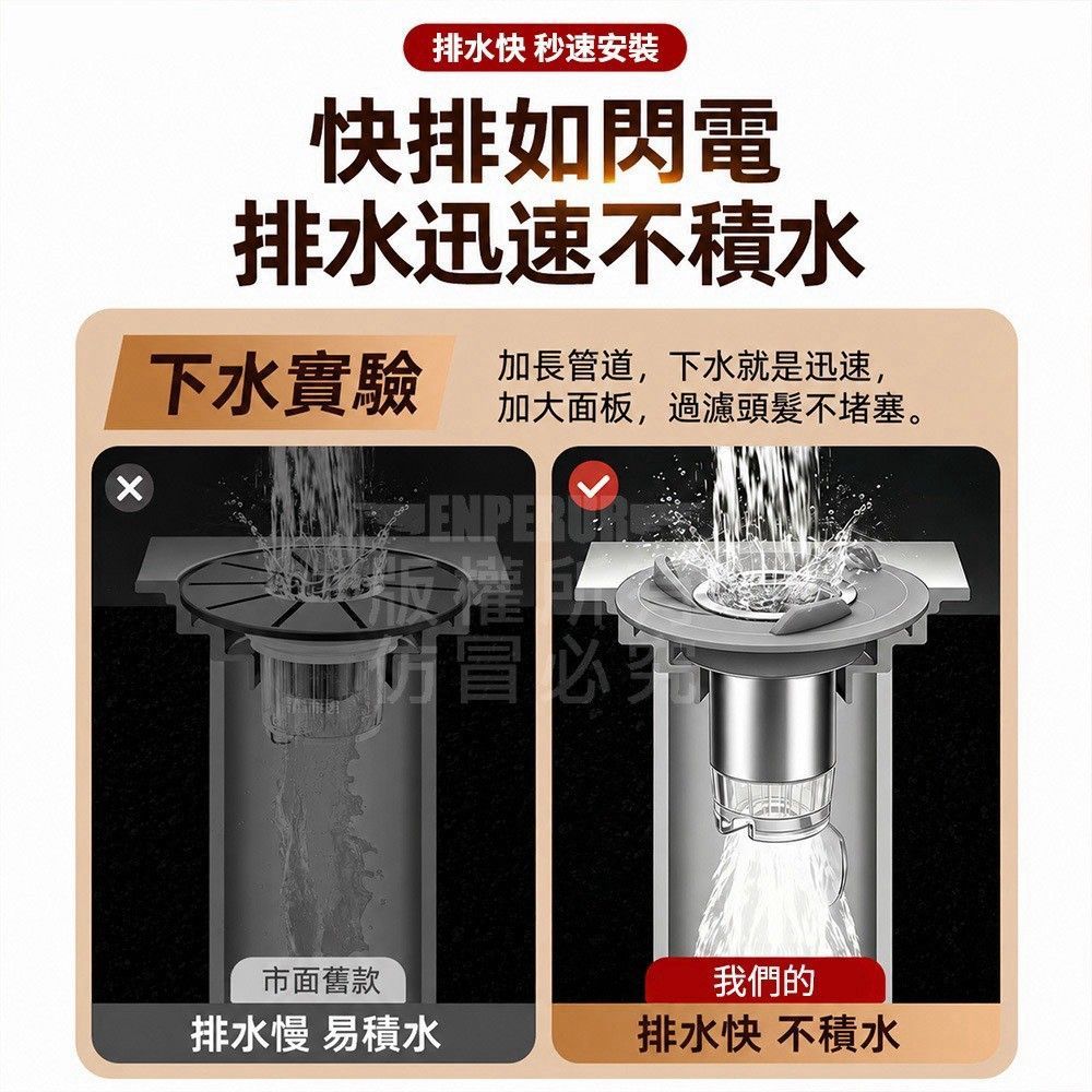 漩渦磁吸地漏芯(1組2入)
