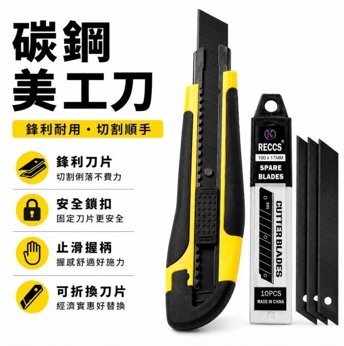 碳鋼防滑美工刀