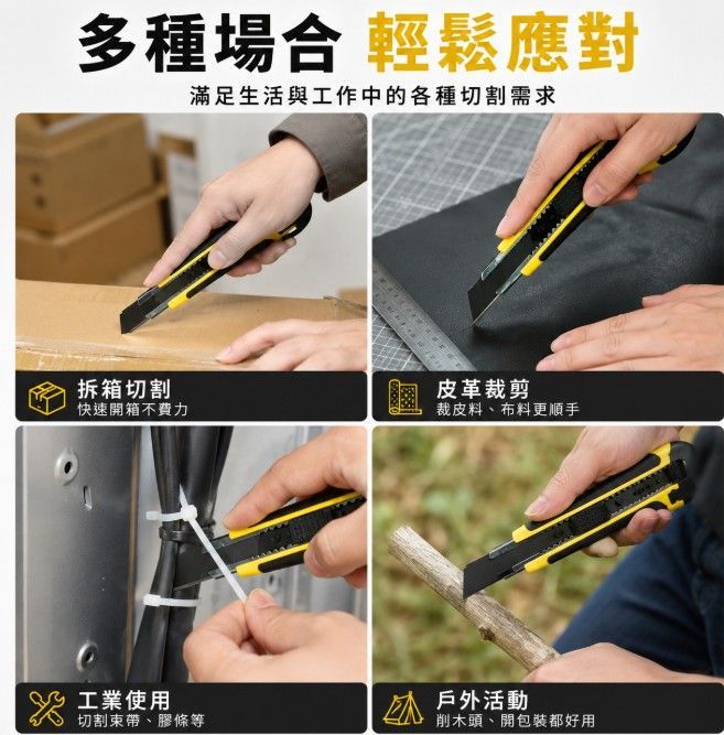碳鋼防滑美工刀