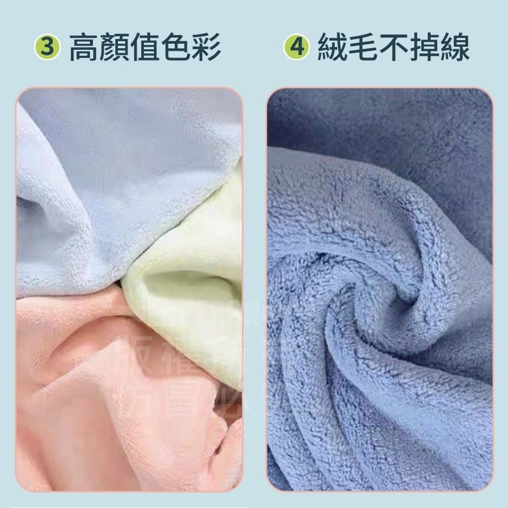 日系簡約加厚親膚毛巾(1組3條)