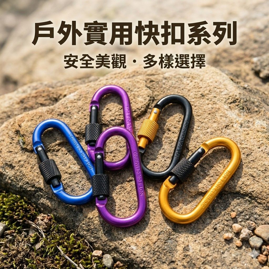 鋁合金帶扣登山扣
