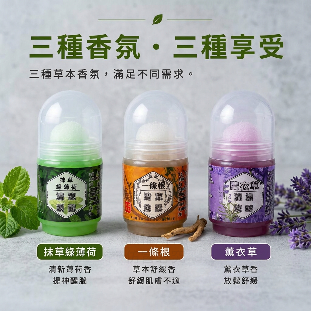 森呼吸隨身療癒滾珠精油(1組3瓶)