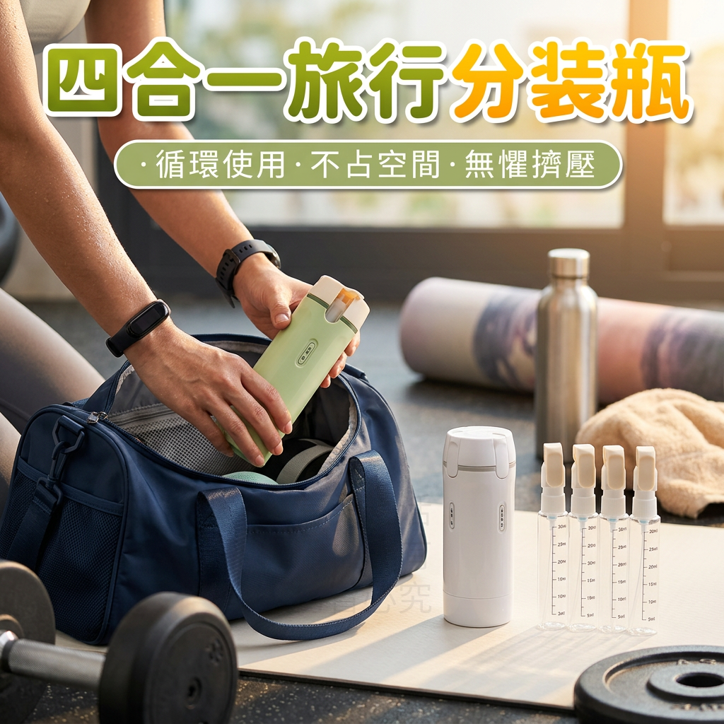 All-in-One 旅用四管魔方瓶