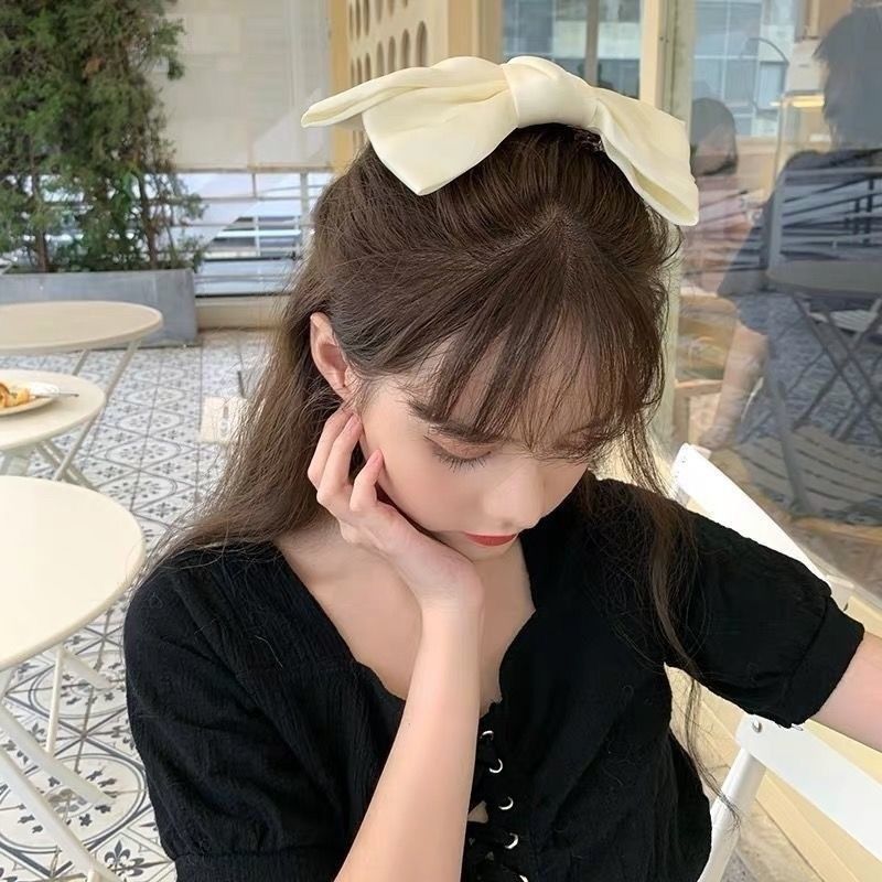 甜美大蝴蝶結髮夾