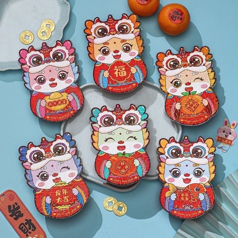 龍年閃亮亮紅包(1組18入)