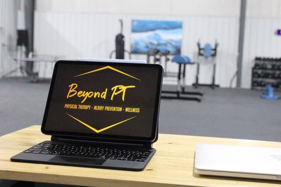 Tablet displaying 