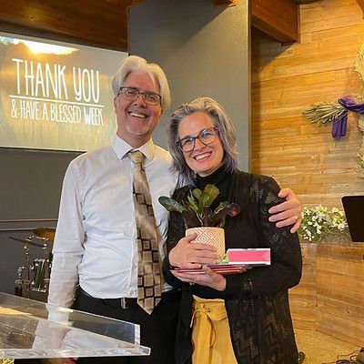 pastor Jeff Fox and wife