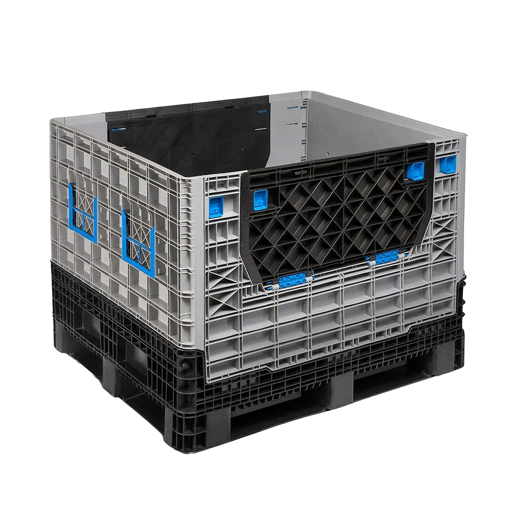 Contenedor plegable plástico o Bulk container