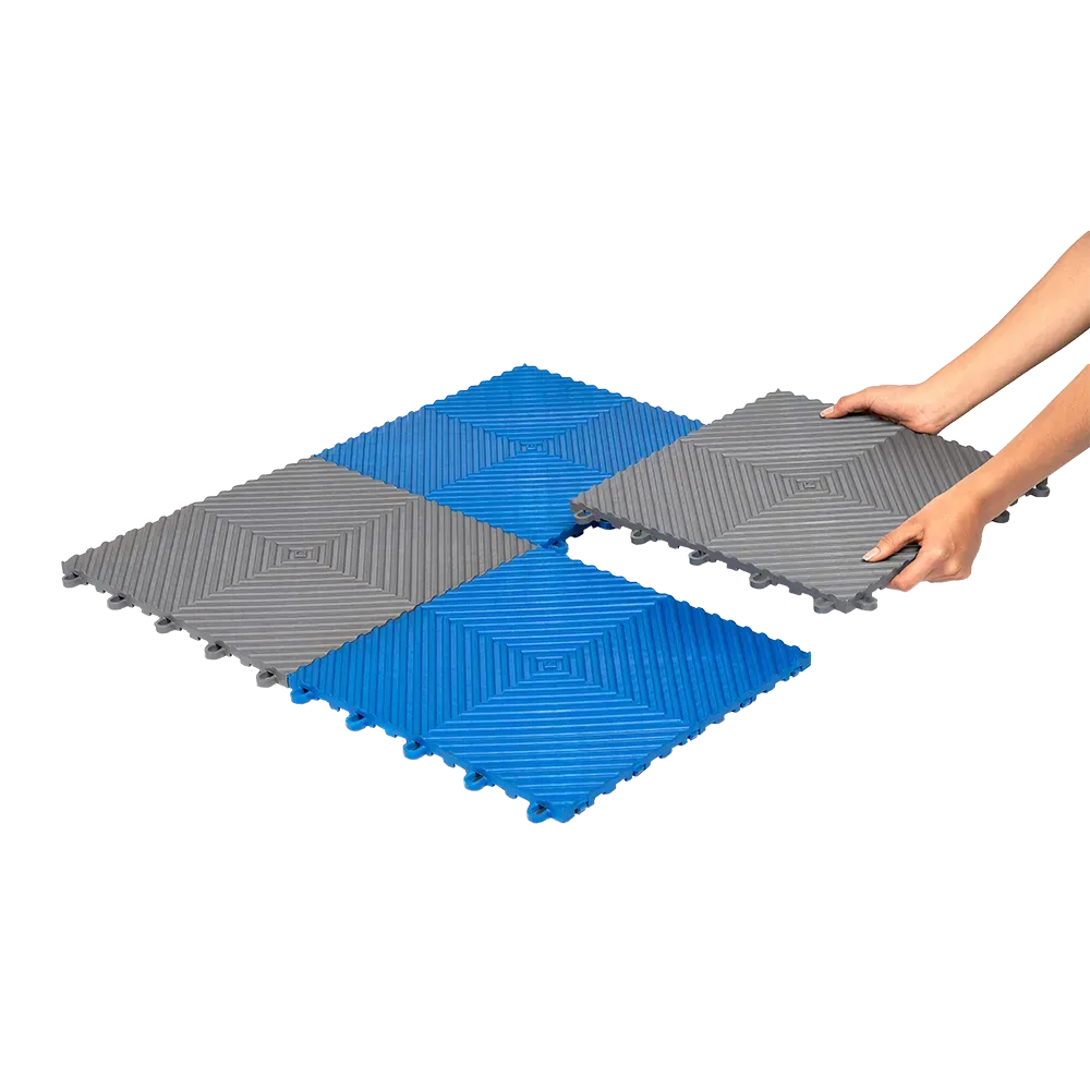 Pisos plásticos modulares