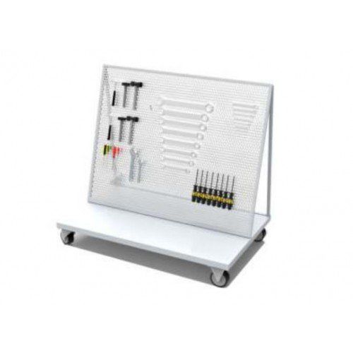 Tablero metálico para herramientas.