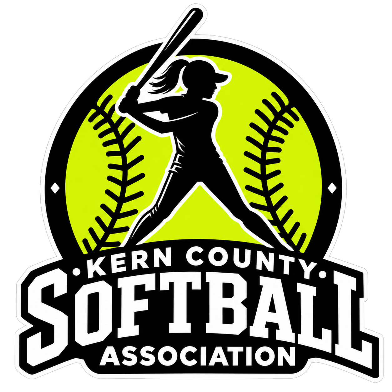 Kern County Softball Association Logo