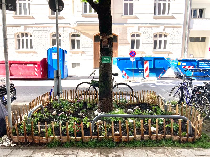 GrünPaten-Beet Georgenstraße 91