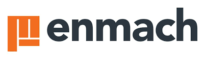 Logo with orange icon and the word 