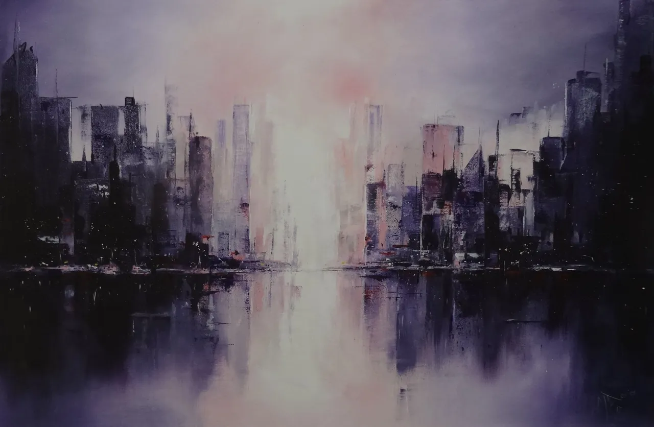 impressionistic cityyscape art