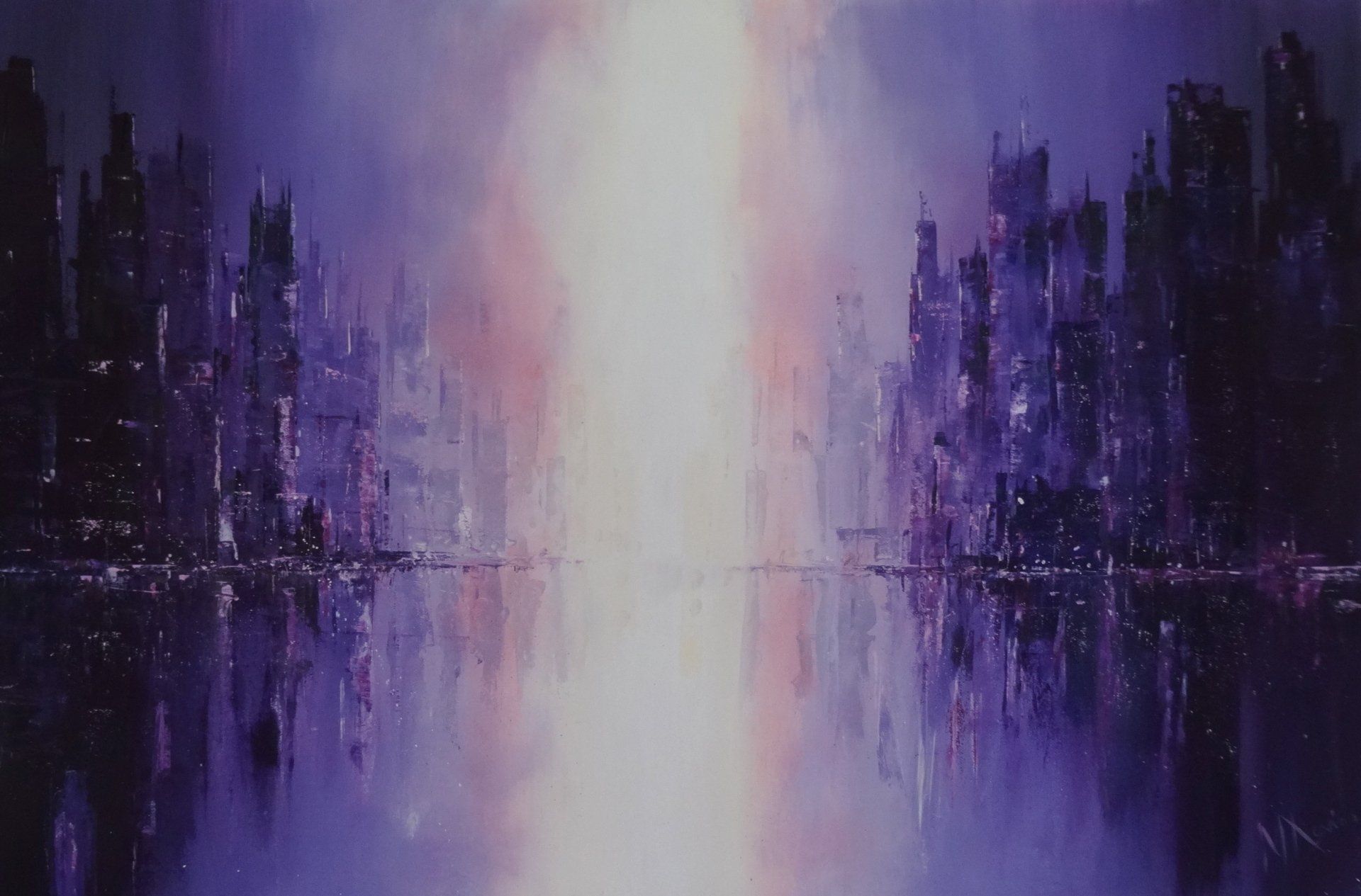 impressionistic cityyscape art
