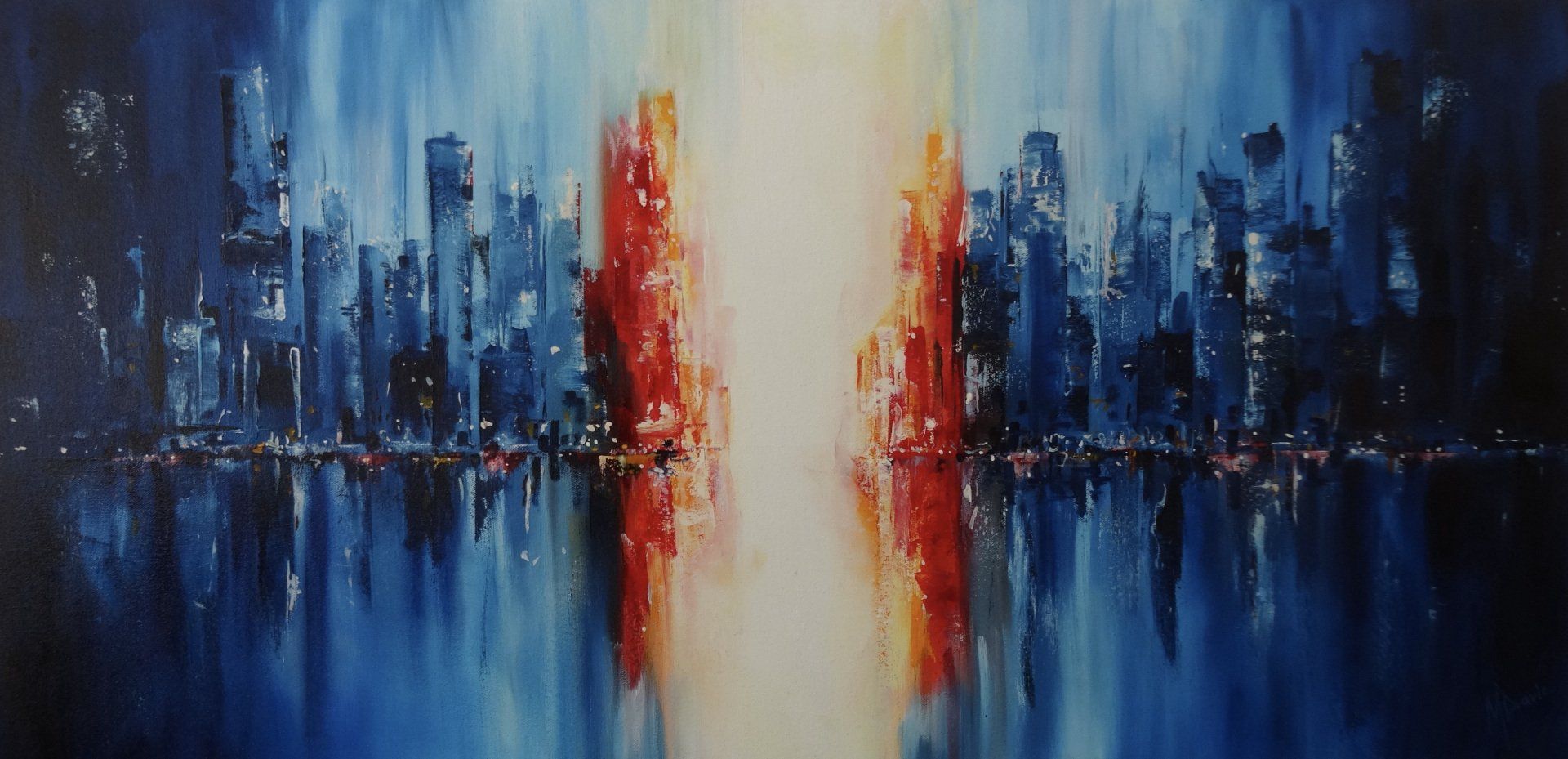 impressionistic cityyscape art