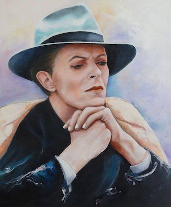 David Bowie painting