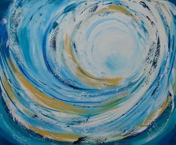 Impressionistic  Mel Davies  original art