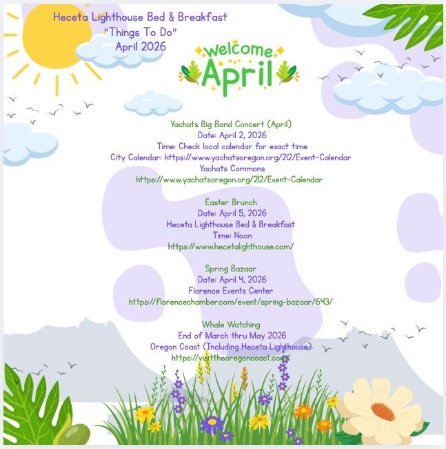 April Things To Do