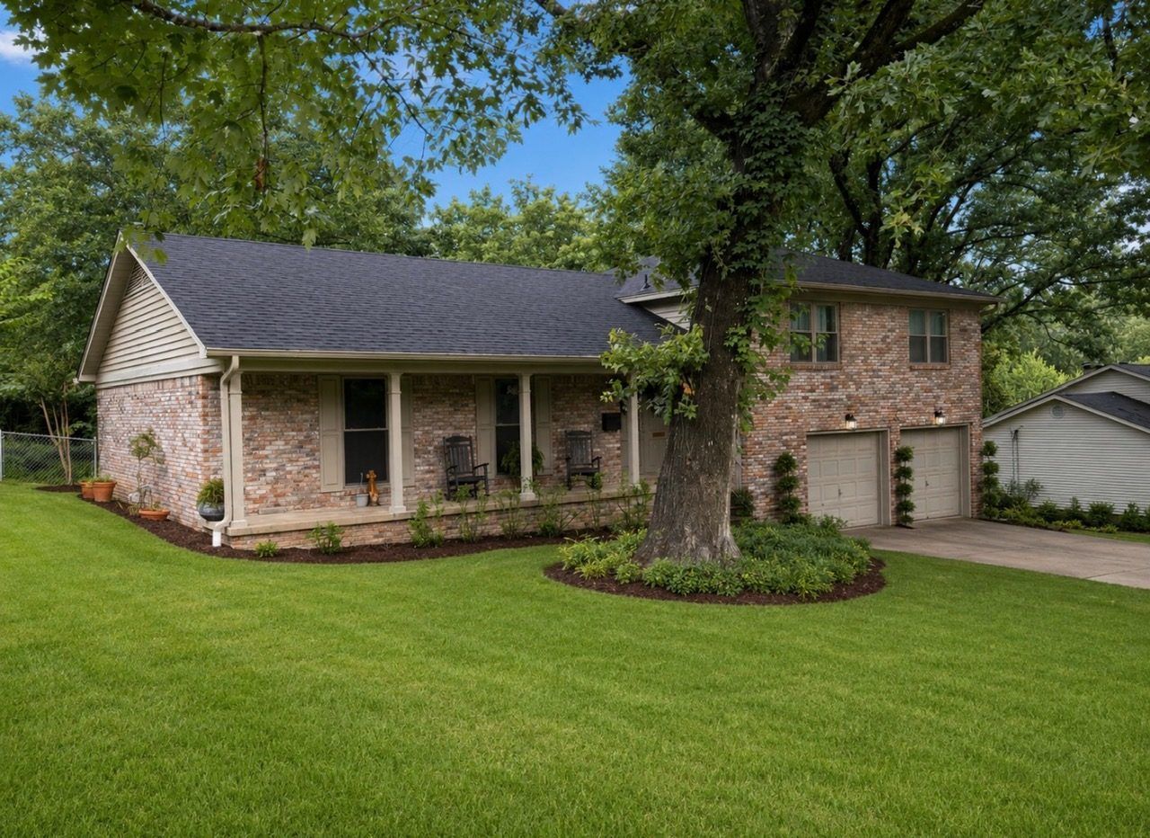New IKO Cambridge shingle roof installed by Rumble Roofing after a storm claim in Little Rock, Arkansas