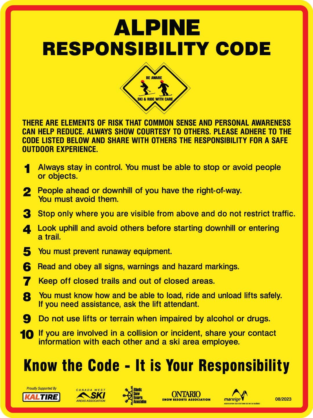 Crabbe Mountain Alpine Safety
