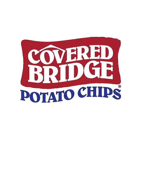 Covered Bridge Chips logo - Official sponsor of the 2026 Crabbe Mountain Fall Festival