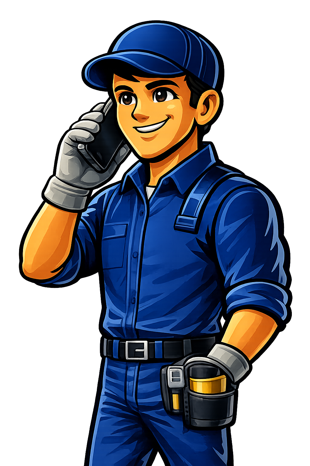 TrueCraft Mascot Call us image