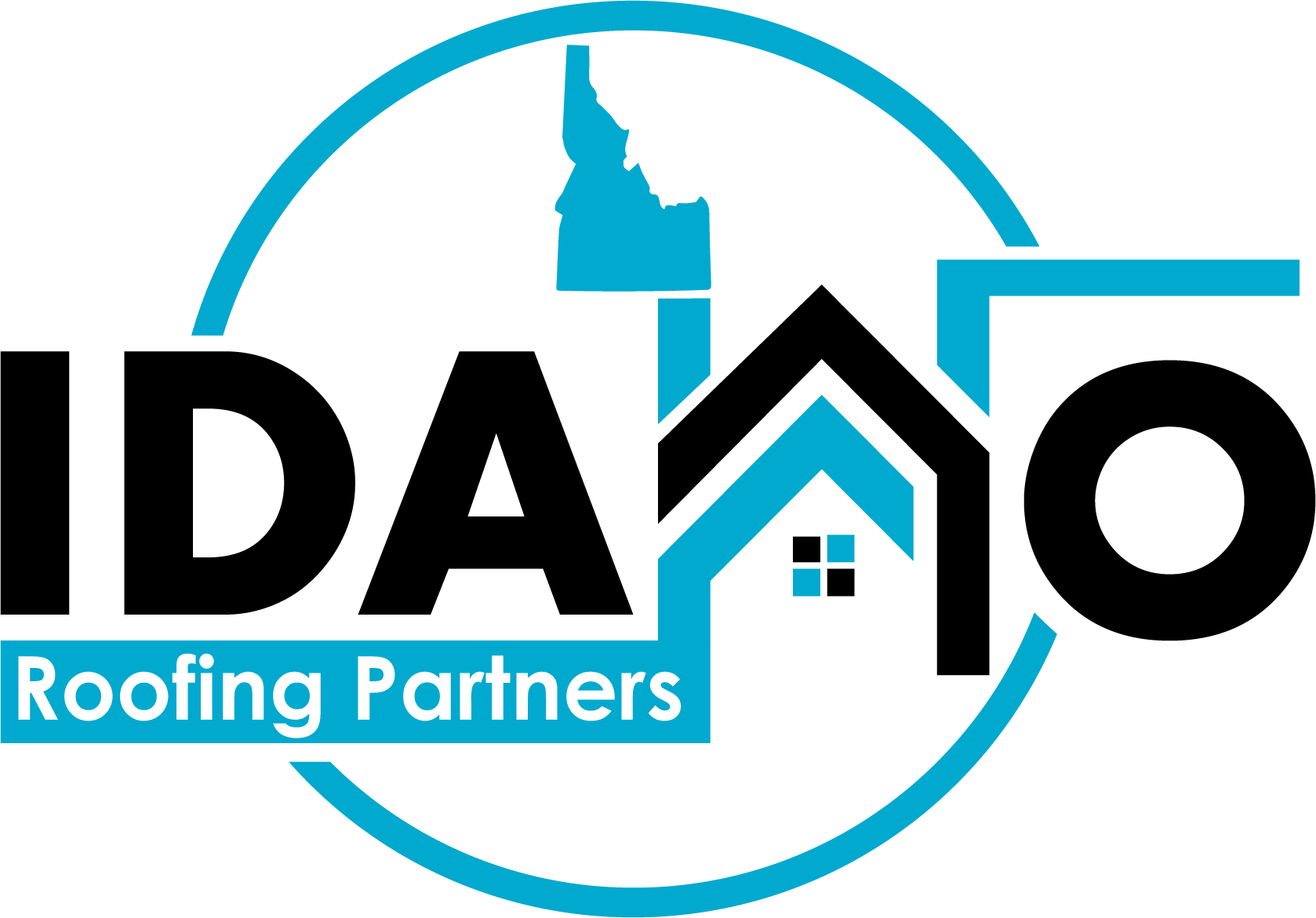 The logo for Idaho Roofing Partners in Eagle, ID