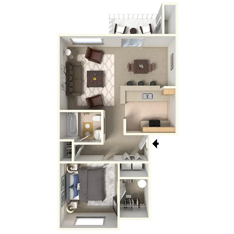 1 Bedroom Apartments for Rent