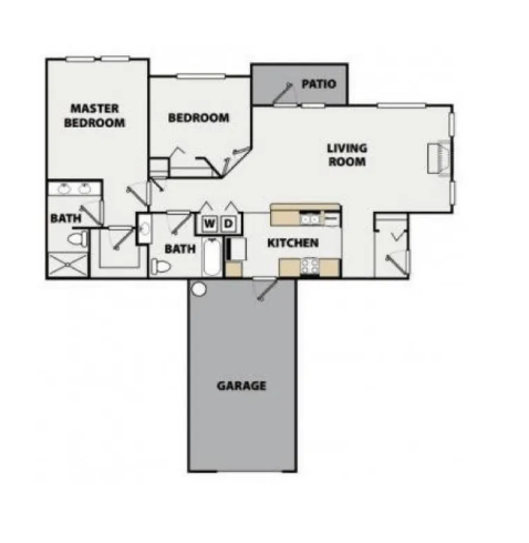 2 Bedroom Apartments for Rent